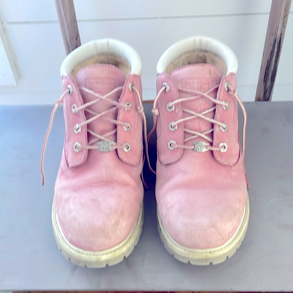 Womens Timberland work/casual lace up leather ankle boot